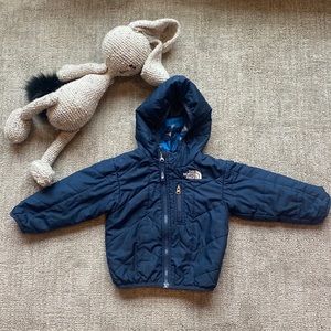 The North Face infant ThermoBall hooded jacket. Size 12-18 months.